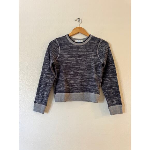 Dylan Gray Boys Wool Blend Pullover Sweater L Heathered Gray Knit Crew Neck - Picture 2 of 9